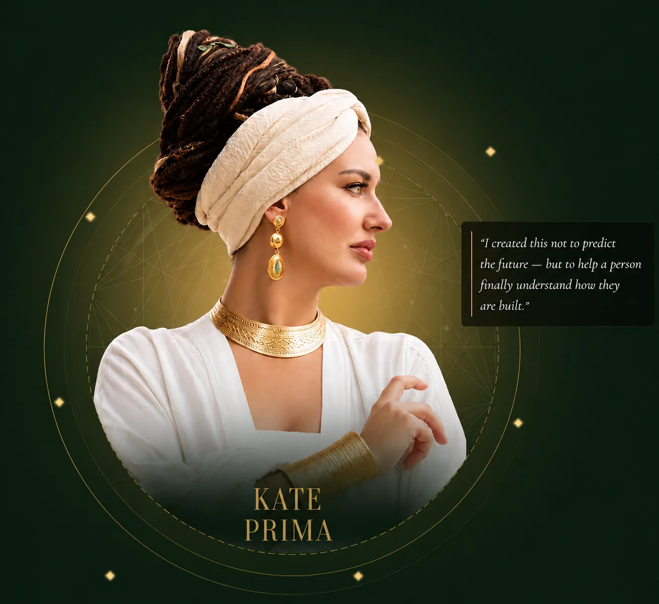 Kate Prima — author of the Prima Numerology method